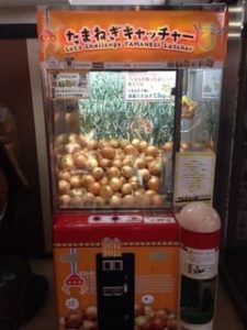 玉ねぎUFOキャッチャー